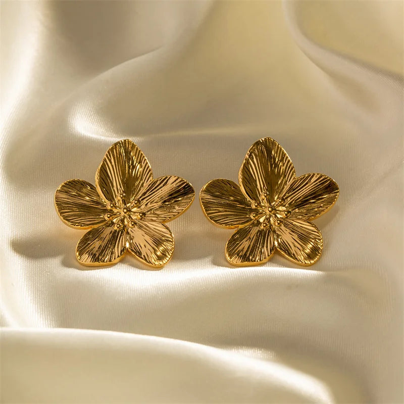 Golden Bloom Studs