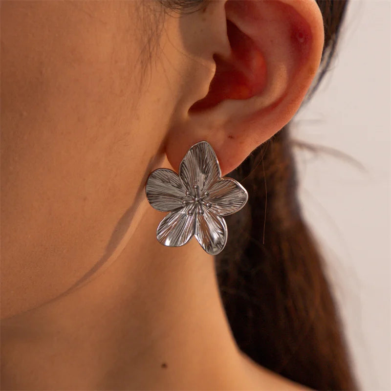 Golden Bloom Studs