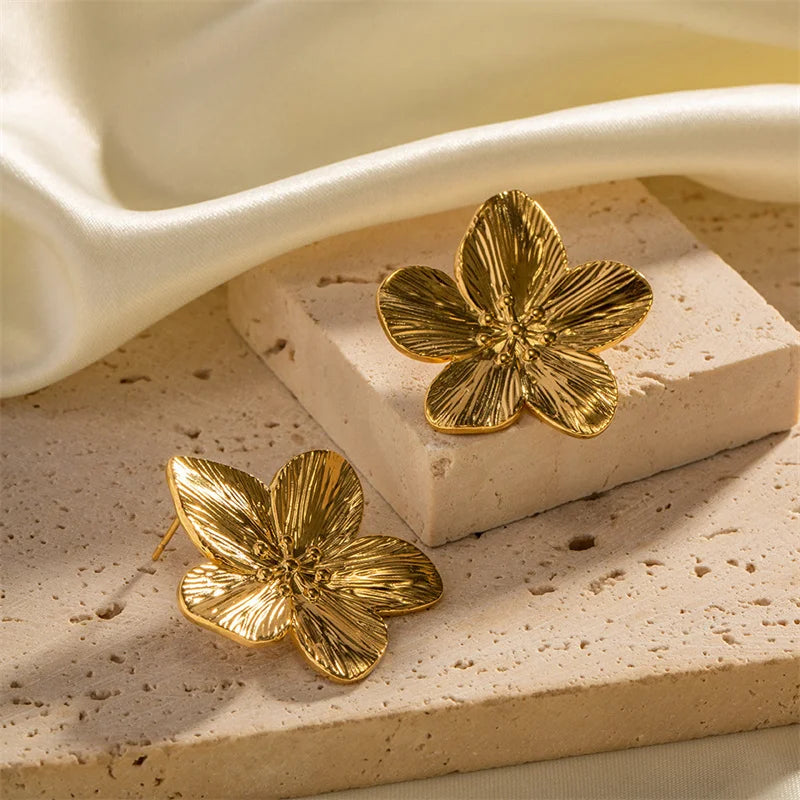 Golden Bloom Studs
