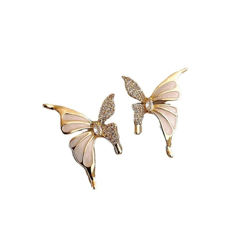 Zircon Butterfly Studs