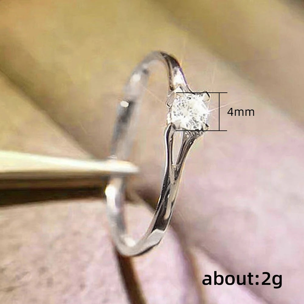 Luxe Zircon Ring